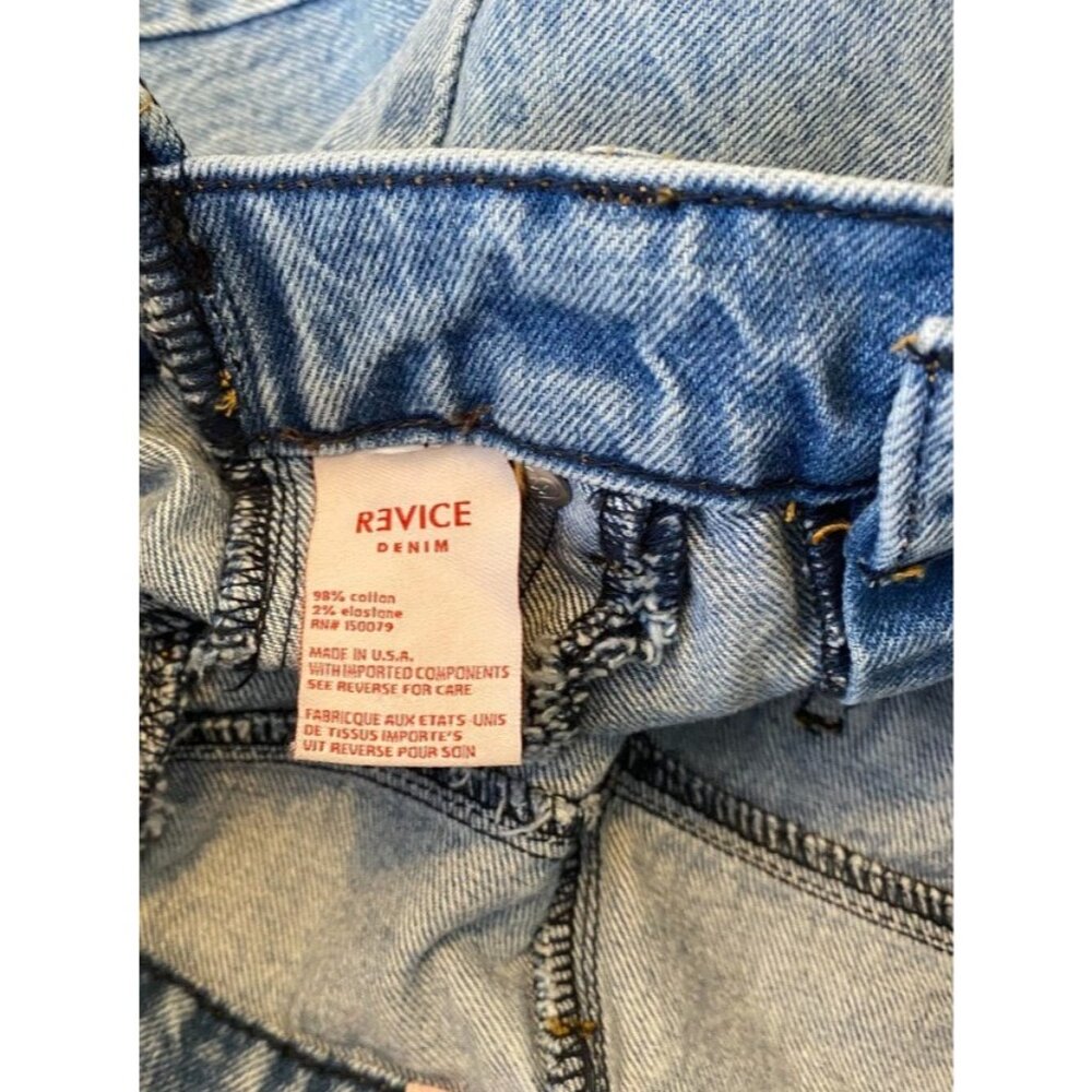 Revice Jeans Women's Blue Gemini Different Views High Waist Straight Leg Size 29 - Picture 4 of 13